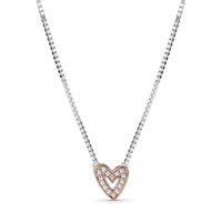 Collana Pandora Donna in Lega metallica Zirconia 380089C01-45 - 380089C01-45